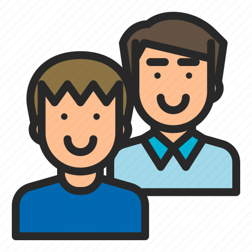 Family, father's day, male, parents, people, relationship, son icon - Download on Iconfinder
