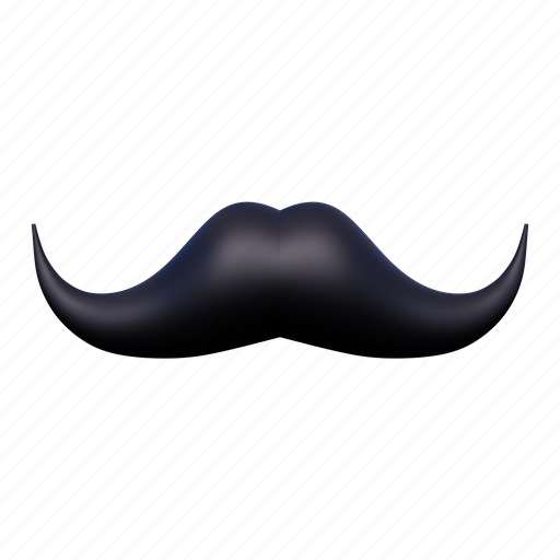 Moustache, fashion, male, face, hipster, father day, emoji icon - Download on Iconfinder