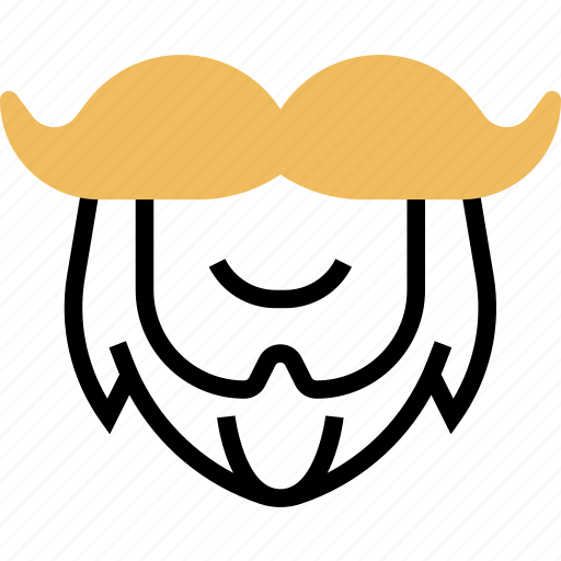 Moustache, beard, face, male, gentleman icon - Download on Iconfinder
