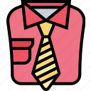 tie, necktie, men, collar, shirt