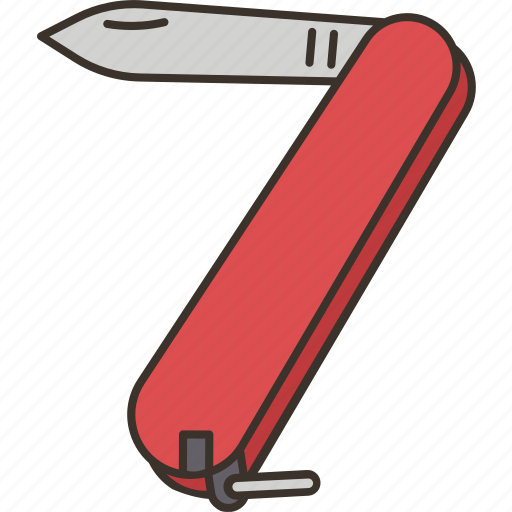 Knife, pocket, cutting, blade, tool icon - Download on Iconfinder