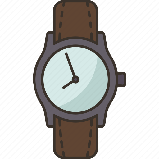 Wristwatch, time, men, bracelet, accessory icon - Download on Iconfinder