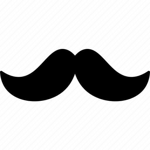 Moustache, beard, hair, male, man icon - Download on Iconfinder