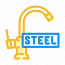 steel, faucet, water, sink, tap, bathroom