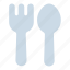 baby, fork, spoon, home, kitchen 