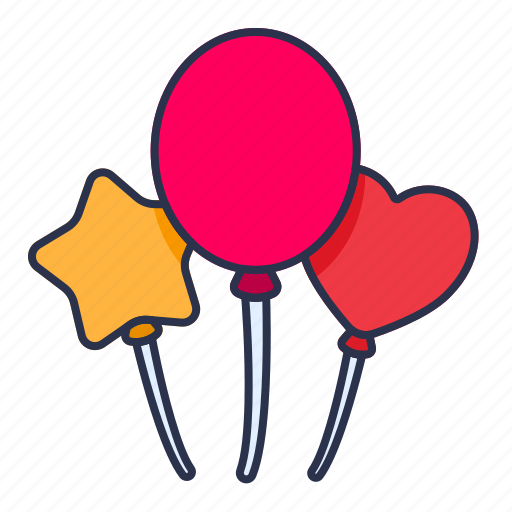 Decoration, room, balloon, party, celebration icon - Download on Iconfinder