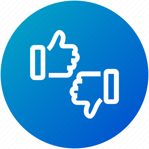 Feedback, negative, positive, review, thumb icon - Download on Iconfinder