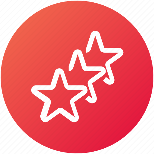 Feedback, rating, review, three stars icon - Download on Iconfinder