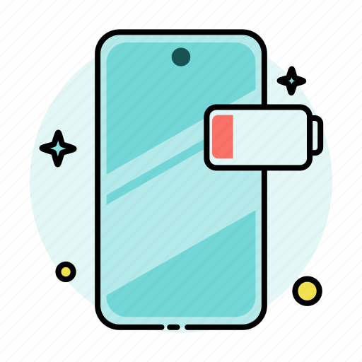Battery, low, power, energy, end, battery level icon - Download on Iconfinder