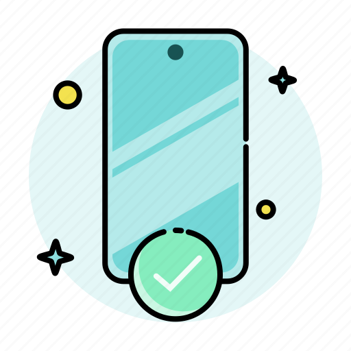 Check, ok, mark, tick, smartphone, mobile, communication icon - Download on Iconfinder