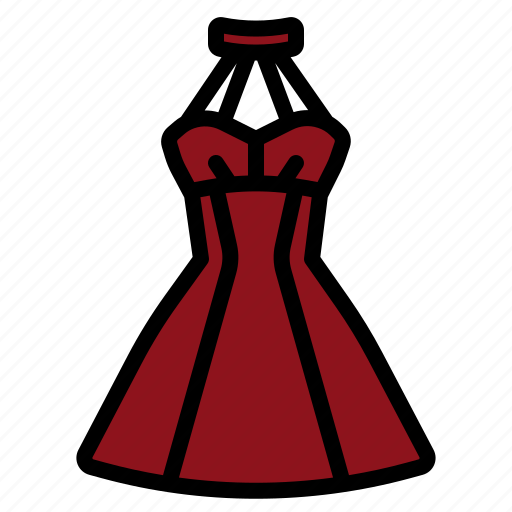 Clothes, fashion, female, dress, evening icon - Download on Iconfinder