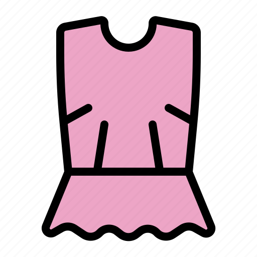 Clothes, fashion, sleeveless, top, female, cloth icon - Download on Iconfinder