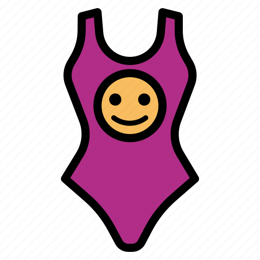 Clothes, fashion, woman, swimsuit, swimwear, one piece icon - Download on Iconfinder