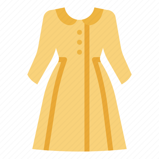 Clothes, fashion, female, coat, princess, dress icon - Download on Iconfinder