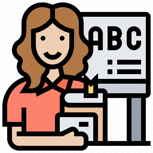 Academic, classroom, instructor, school, teacher icon - Download on Iconfinder