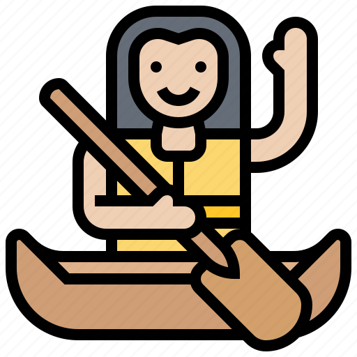 Activity, canoe, kayaking, outdoor, rowing icon - Download on Iconfinder
