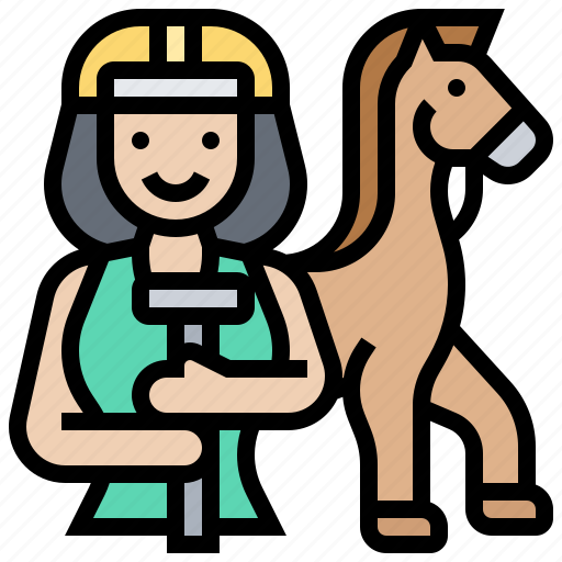 Horse, player, polo, rider, sport icon - Download on Iconfinder