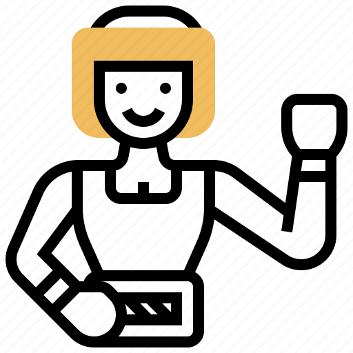 Boxing, exercise, punch, sports, training icon - Download on Iconfinder