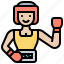 boxing, exercise, punch, sports, training 
