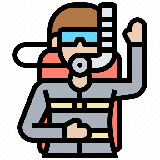 Activity, diver, diving, scuba, snorkeling icon - Download on Iconfinder
