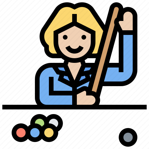 Billiard, competitor, game, pool, snooker icon - Download on Iconfinder