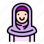 women, woman, girl, avatar, emoji, moslem, islam 