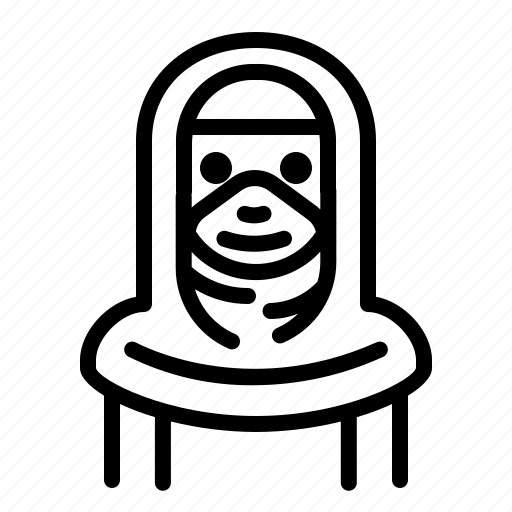 Women, woman, girl, emoji, moslem, islam, mask icon - Download on Iconfinder
