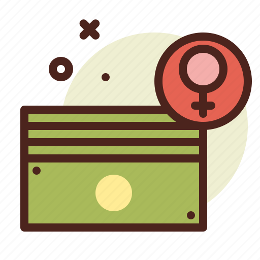 Advocate, earn, feminist, money, rights icon - Download on Iconfinder