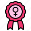 feminism, woman, feminist, women, rights, badge, rosetta 