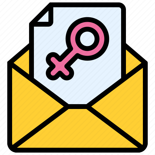 Feminism, woman, feminist, women, rights, envelope, letter icon - Download on Iconfinder