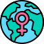feminism, feminist, women, rights, globe, global, world 