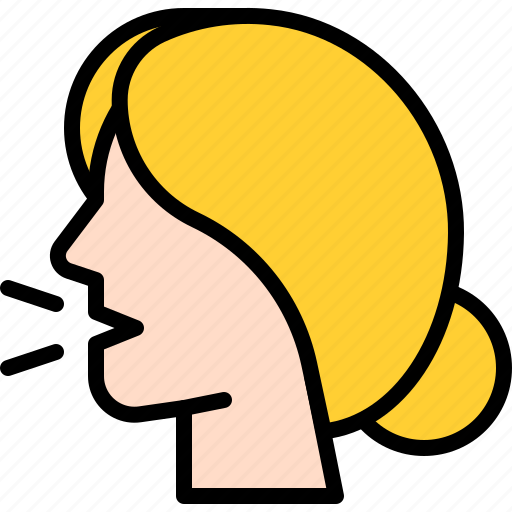 Feminism, woman, feminist, women, rights, speaking, speakout icon - Download on Iconfinder