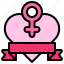 feminism, woman, feminist, women, rights, love, ribbon 