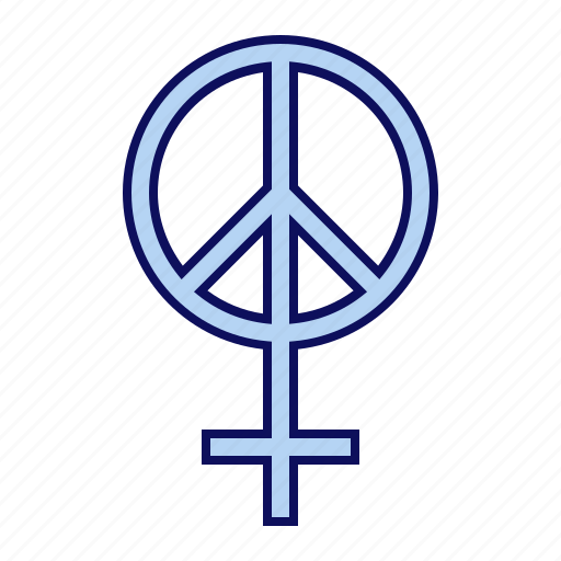 Activist, feminism, feminist, peace, woman icon - Download on Iconfinder