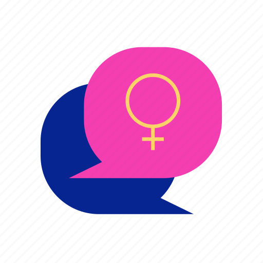 Communication, female, feminism, opinion, secret, talking, woman icon - Download on Iconfinder