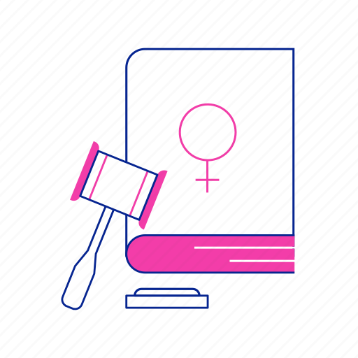 Feminism, justice, lady, law, legal, rights, woman icon - Download on Iconfinder