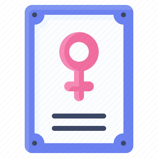 Feminism, woman, feminist, women, rights, card icon - Download on Iconfinder