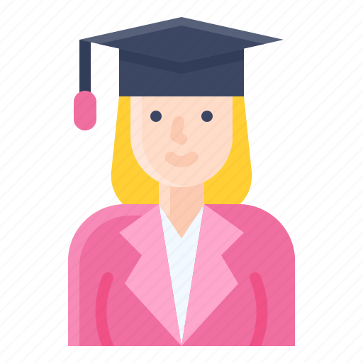 Feminism, woman, feminist, women, rights, graduation, educate icon - Download on Iconfinder