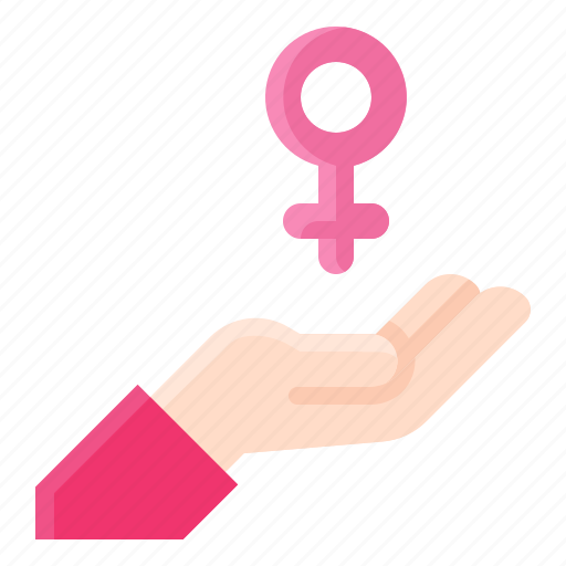 Feminism, woman, feminist, women, rights, hand, care icon - Download on Iconfinder