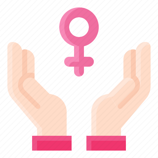 Feminism, woman, feminist, women, rights, hand icon - Download on Iconfinder