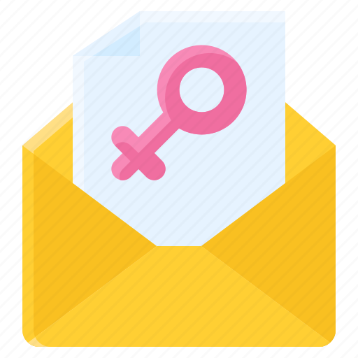 Feminism, woman, feminist, rights, letter, card, invite icon - Download on Iconfinder