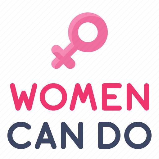 Feminism, woman, feminist, women, rights, woman can do icon - Download on Iconfinder