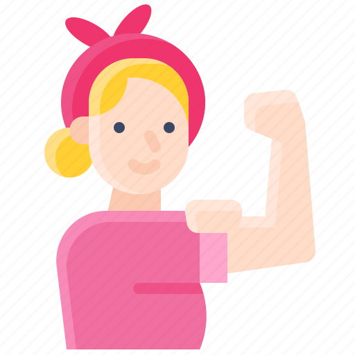 Feminism, woman, feminist, women, rights, strong, stronger icon - Download on Iconfinder
