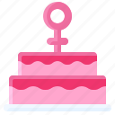 feminism, woman, feminist, women, rights, cake, celebrate