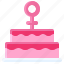 feminism, woman, feminist, women, rights, cake, celebrate 