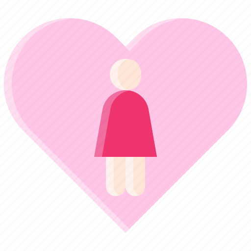 Feminism, woman, feminist, women, love, heart icon - Download on Iconfinder
