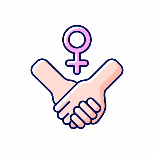 Girl power, feminism, equality, women icon - Download on Iconfinder