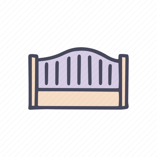 Fence, protection, sectional, barrier icon - Download on Iconfinder