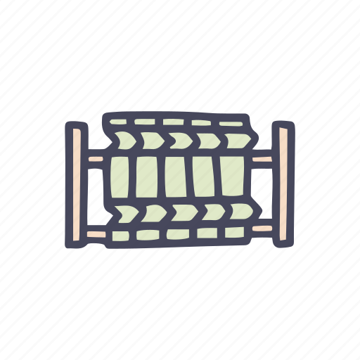 Fence, mesh, barrier, farm, security, rustic icon - Download on Iconfinder