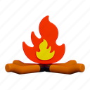 bonfire, flame, burn, wood, camping, campfire, outdoor, festa junina, party